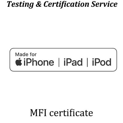 شراء شهادة Apple MFi تم منح ترخيص استخدام شعار Apple's Made For iPhone / IPod / IPad online manufacture