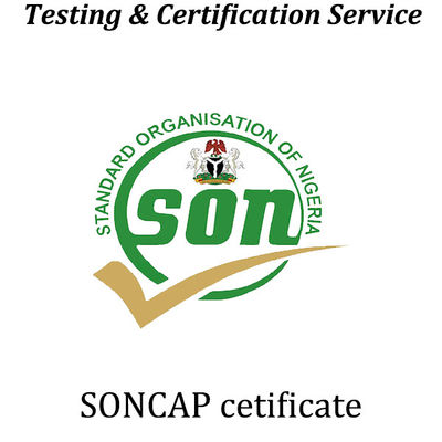 نيجيريا معتمدة SONCAP منظمة معايير شهادات نيجيريا تقييم الامتثال
